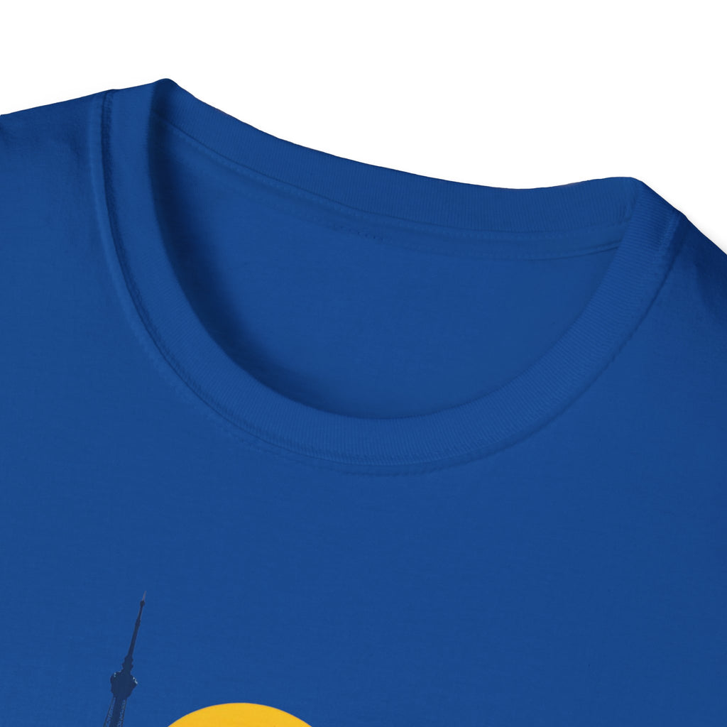 Barcelona skyline sunset T-Shirt | Spanish cityscape tee
