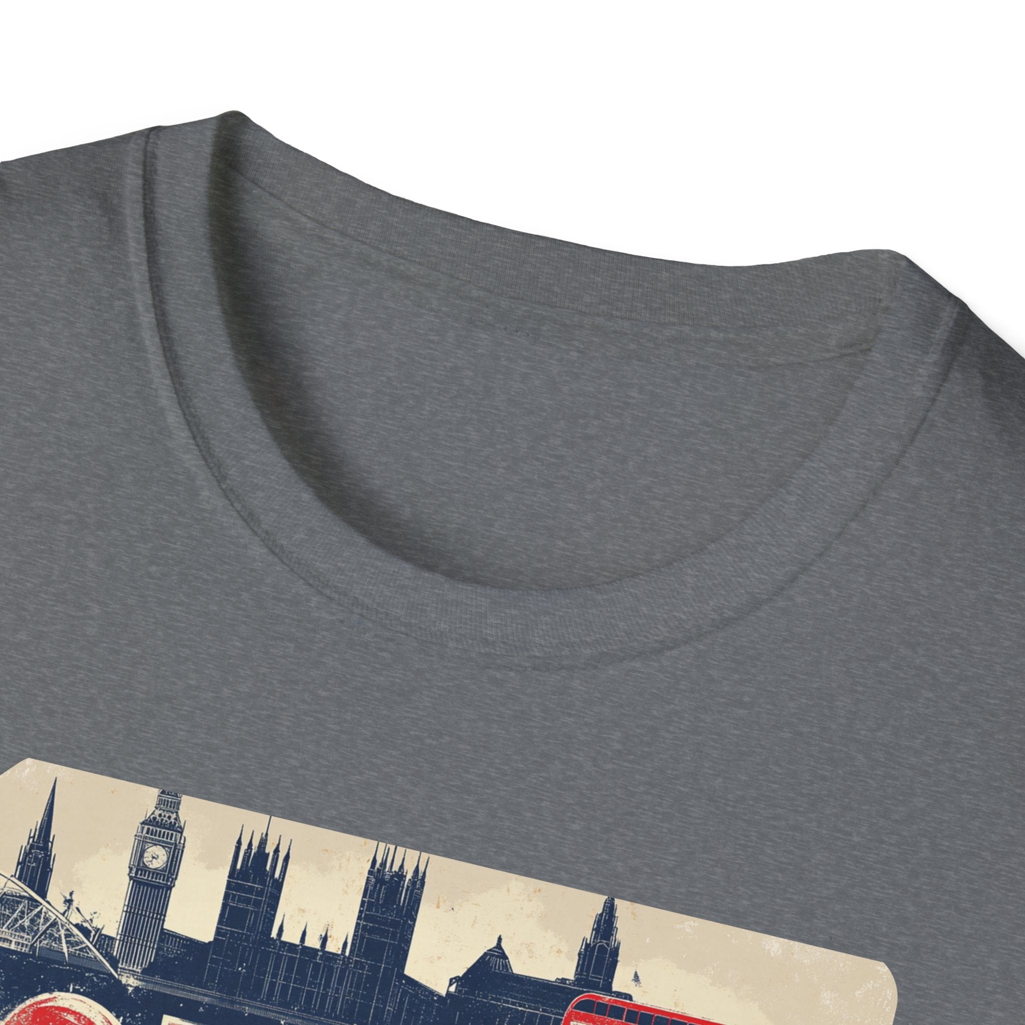 London Vintage Sign T-Shirt | Skyline, Union Jack Bus