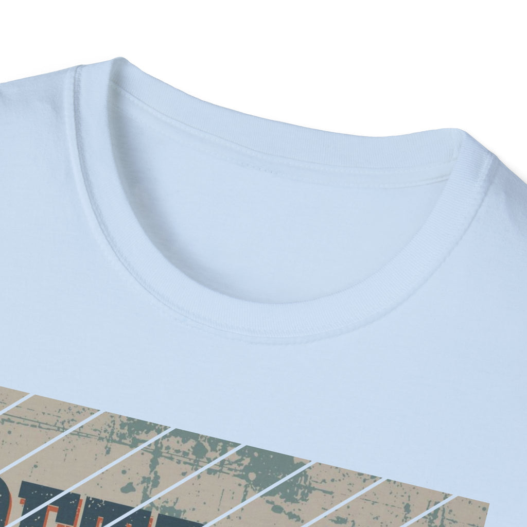 Detroit Hustle T-Shirt — Vintage Distressed Motor City Tee