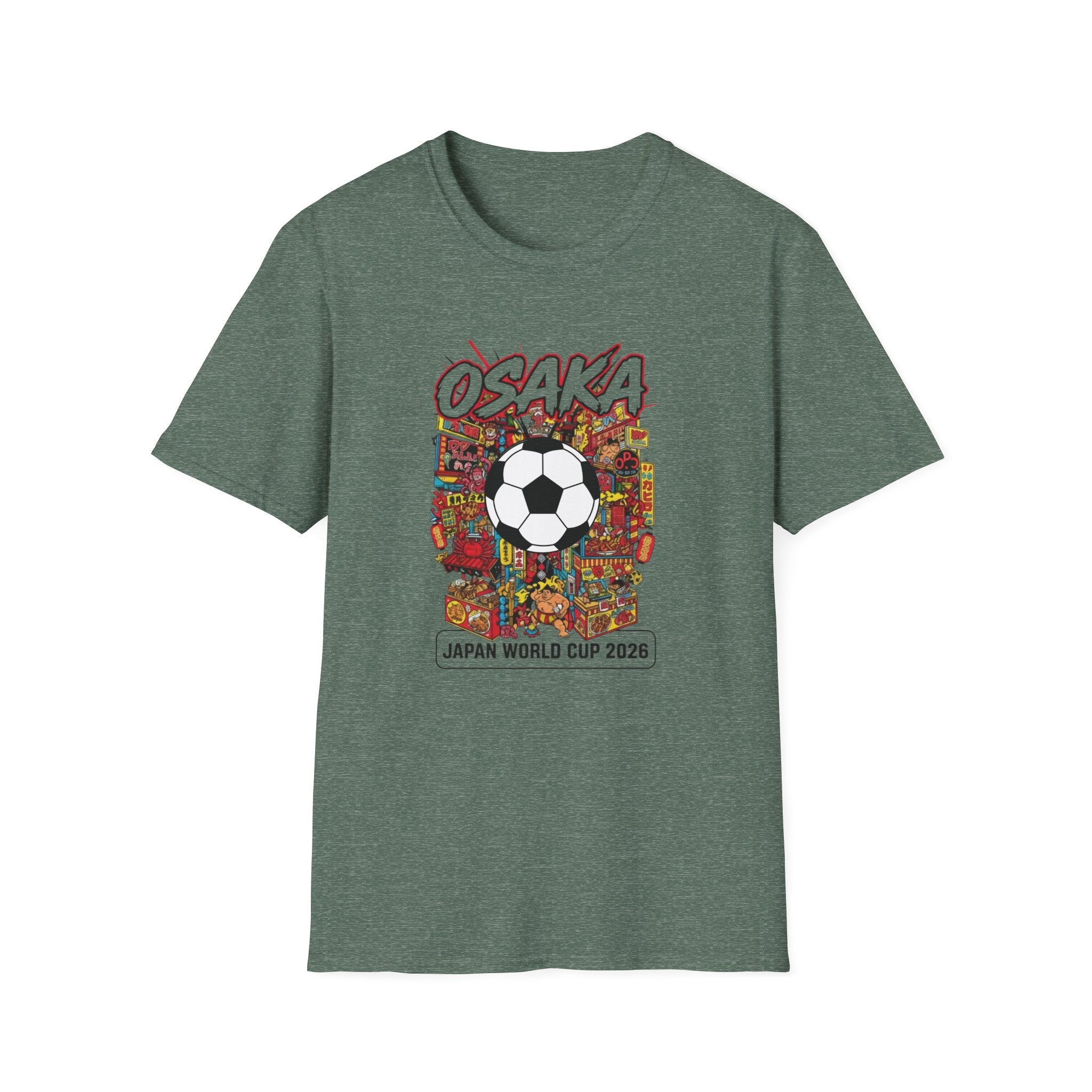 Osaka Soccer T-Shirt – Japan World Cup 2026 Football Fan Tee