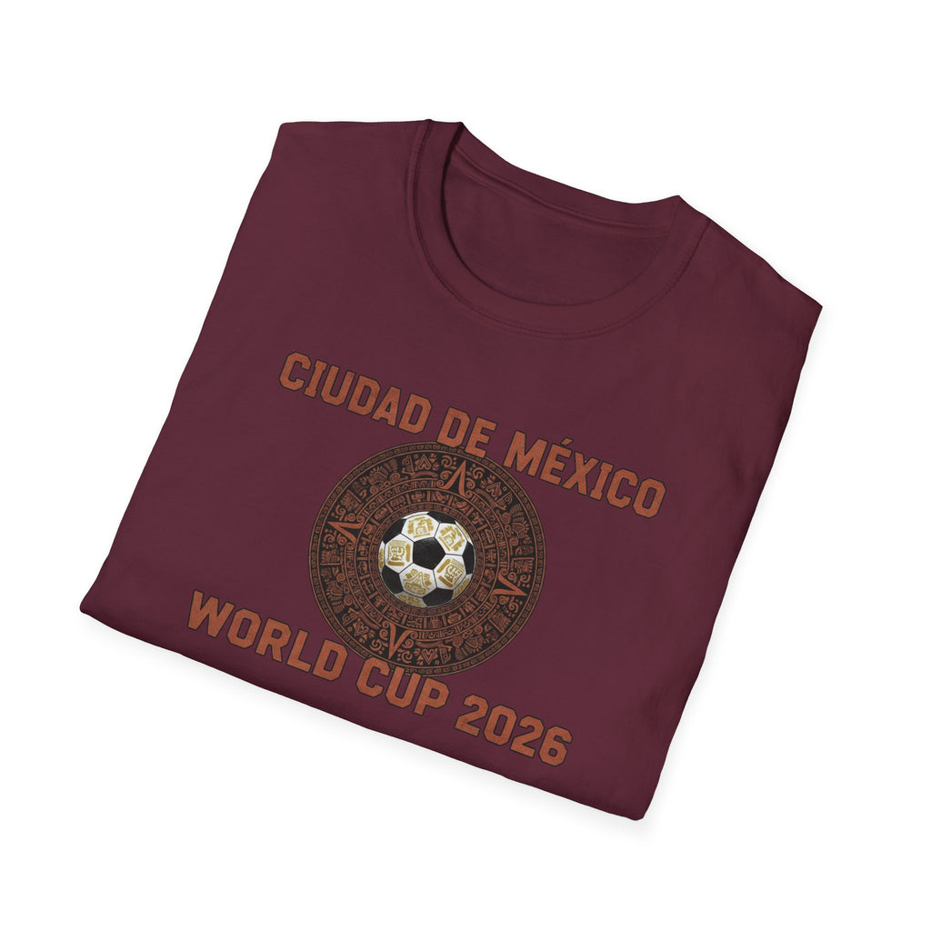 Mexico City World Cup 2026 T-Shirt - Ciudad de México Soccer Tee