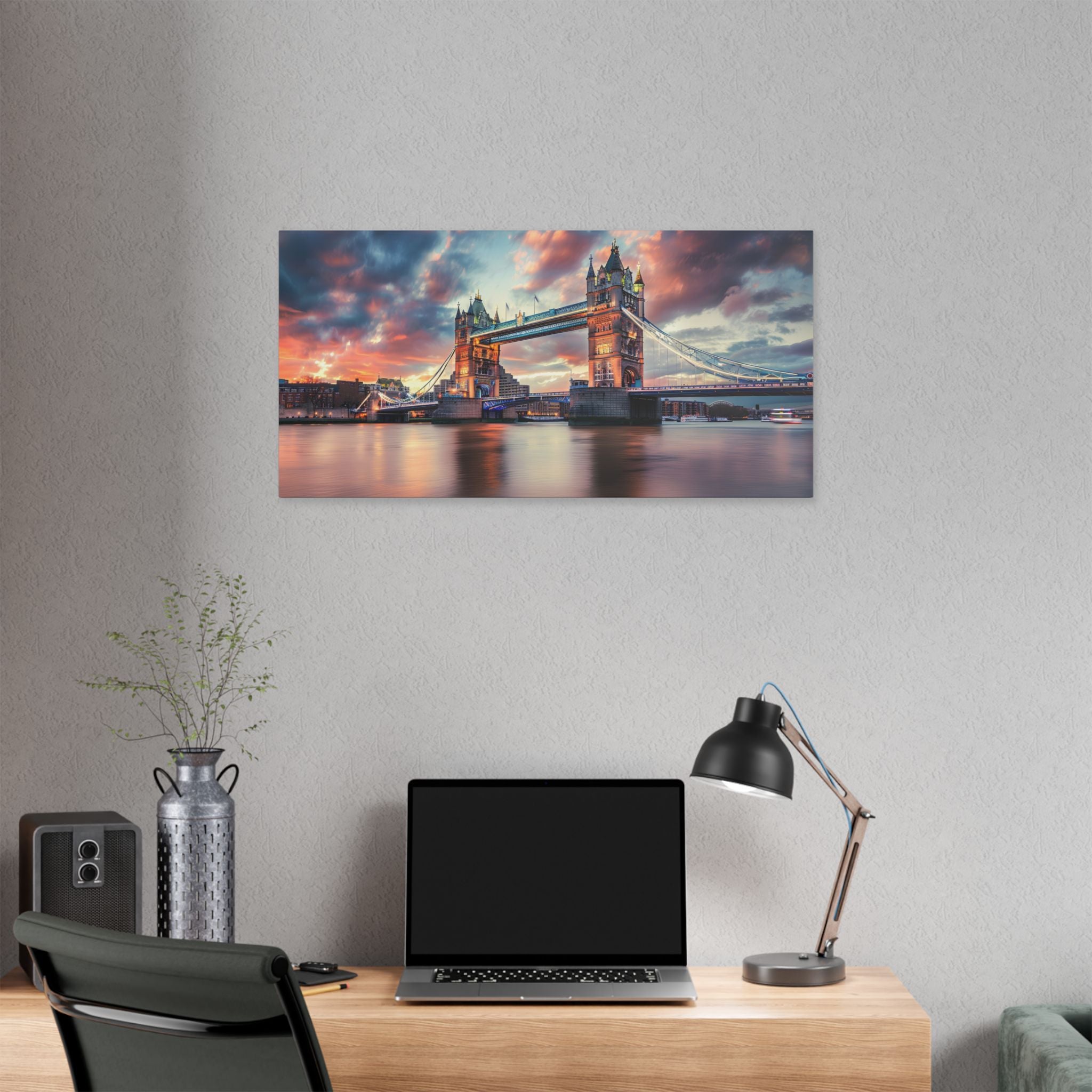 Tower Bridge Sunset Canvas