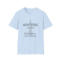 New York T-Shirt — 'Where Dreams Have Addresses' Skyline Tee