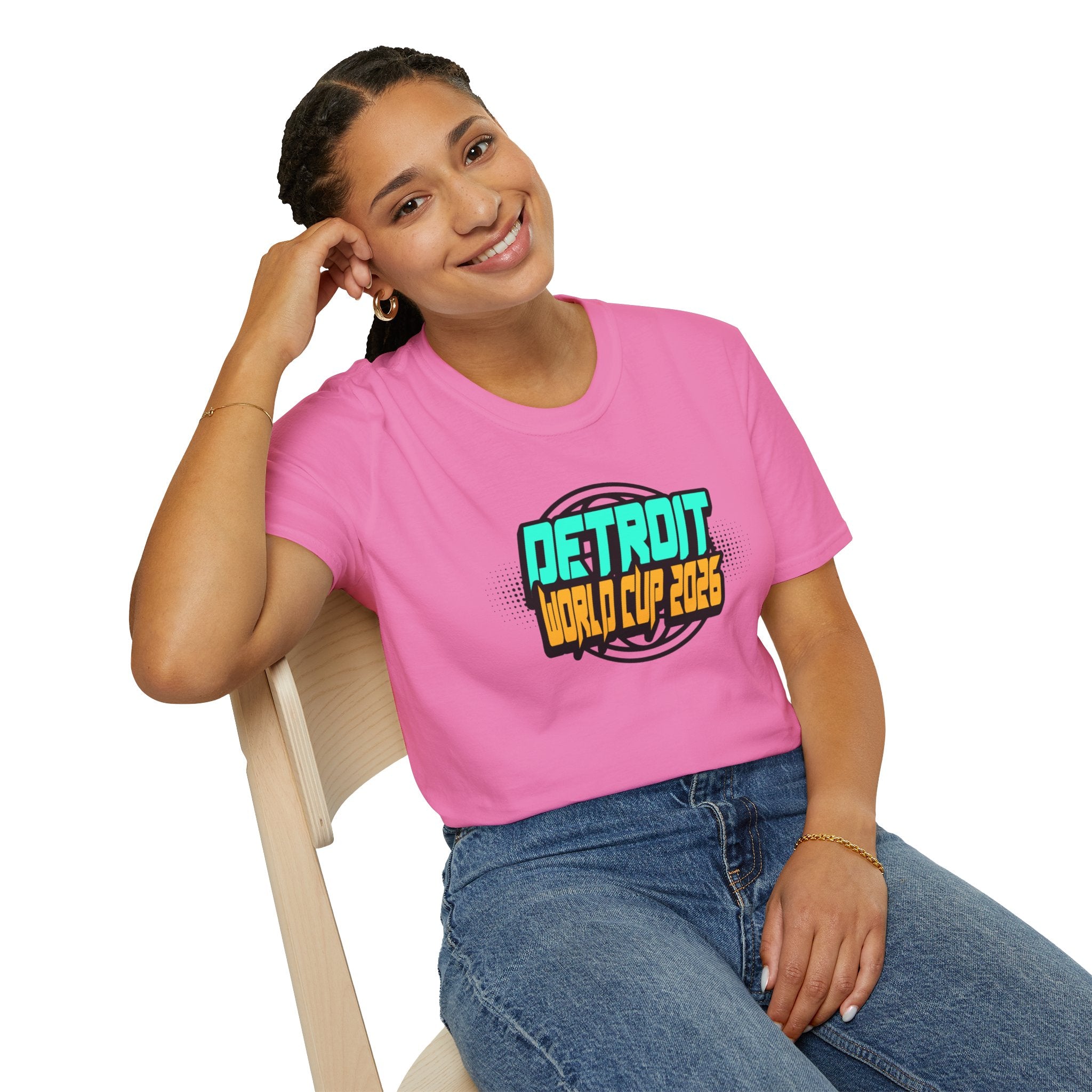Detroit World Cup 2026 T-Shirt — Retro Soccer Graphic Tee