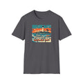 San Sebastian Lighthouse Vintage Poster T-Shirt | Coastal Travel Tee
