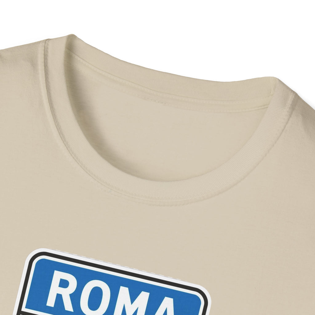 Roma Italian "Honk if you like silence" Unisex Softstyle T-Shirt