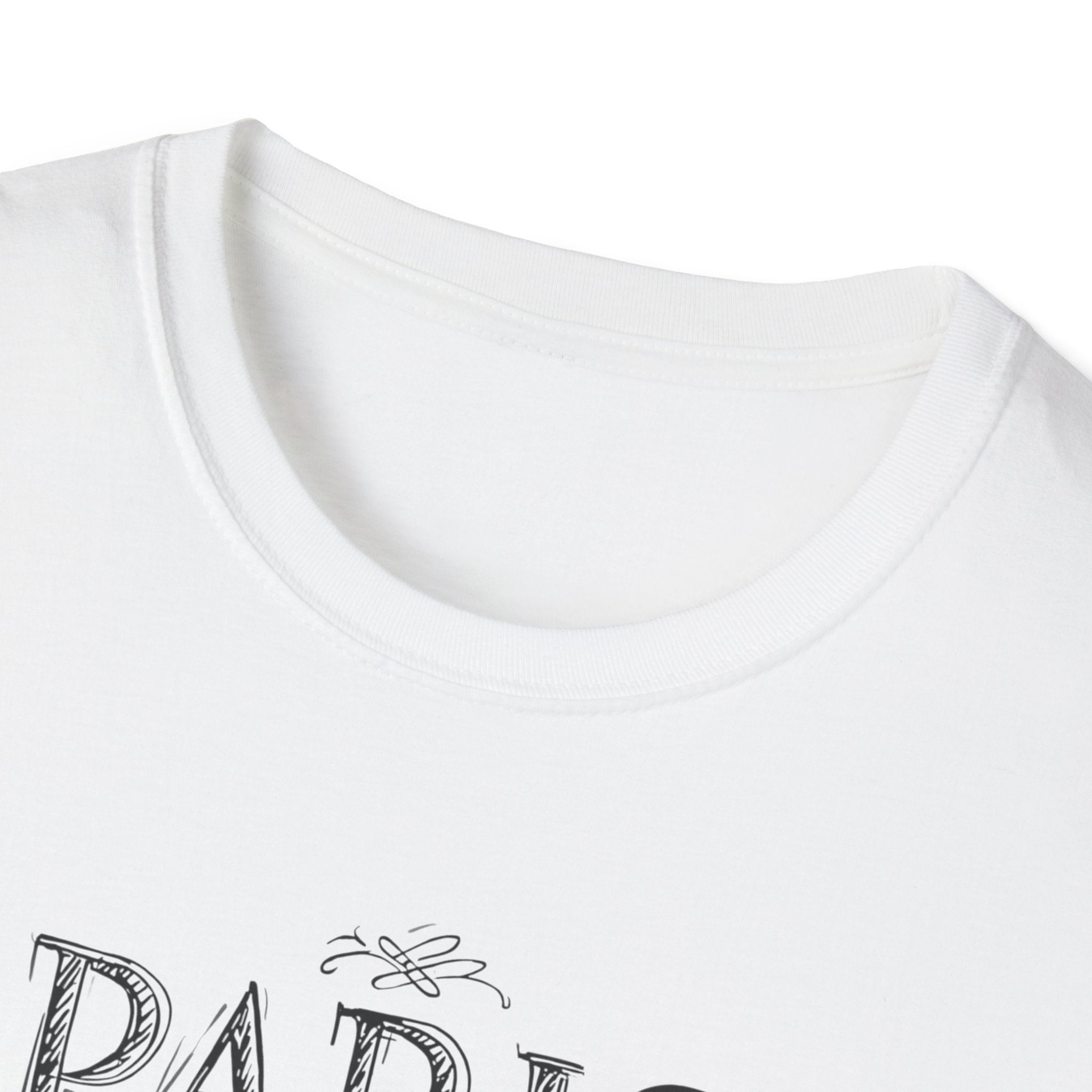 Paris Vintage Script T‑Shirt — "Dream in Every Direction"