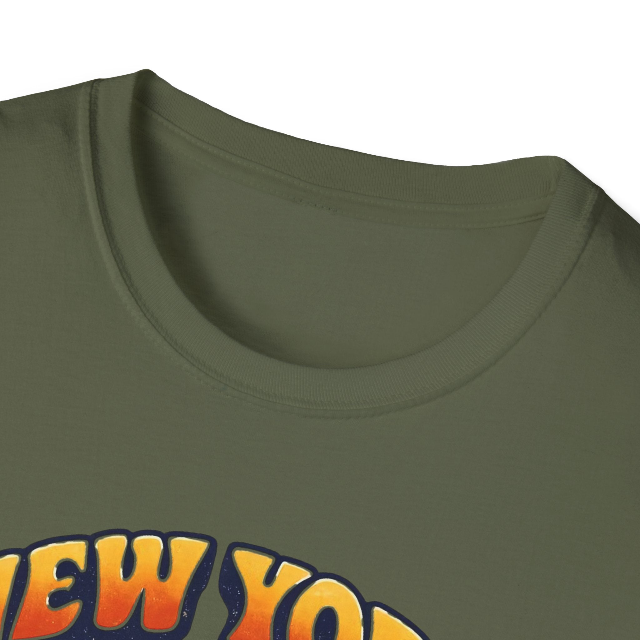New York "Forget About It" Retro Sunset T-Shirt