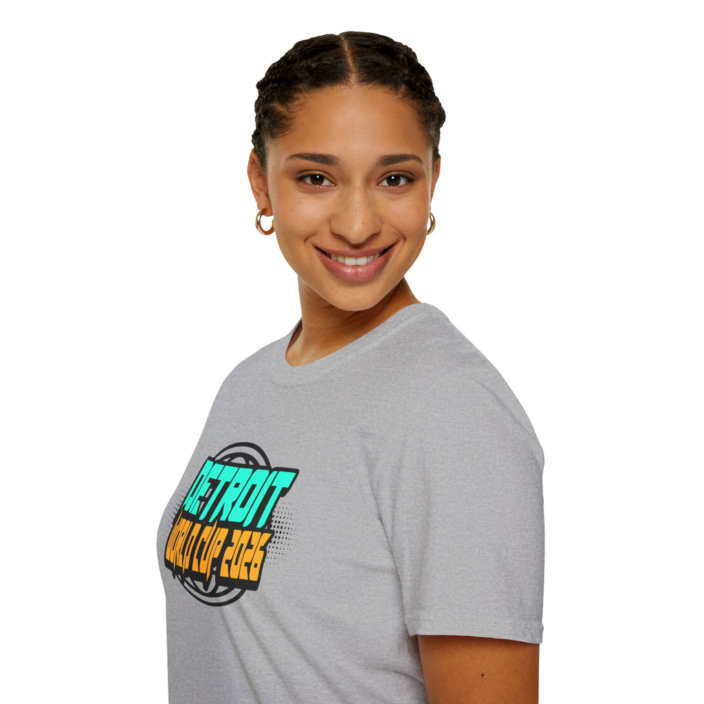 Detroit World Cup 2026 T-Shirt — Retro Soccer Graphic Tee