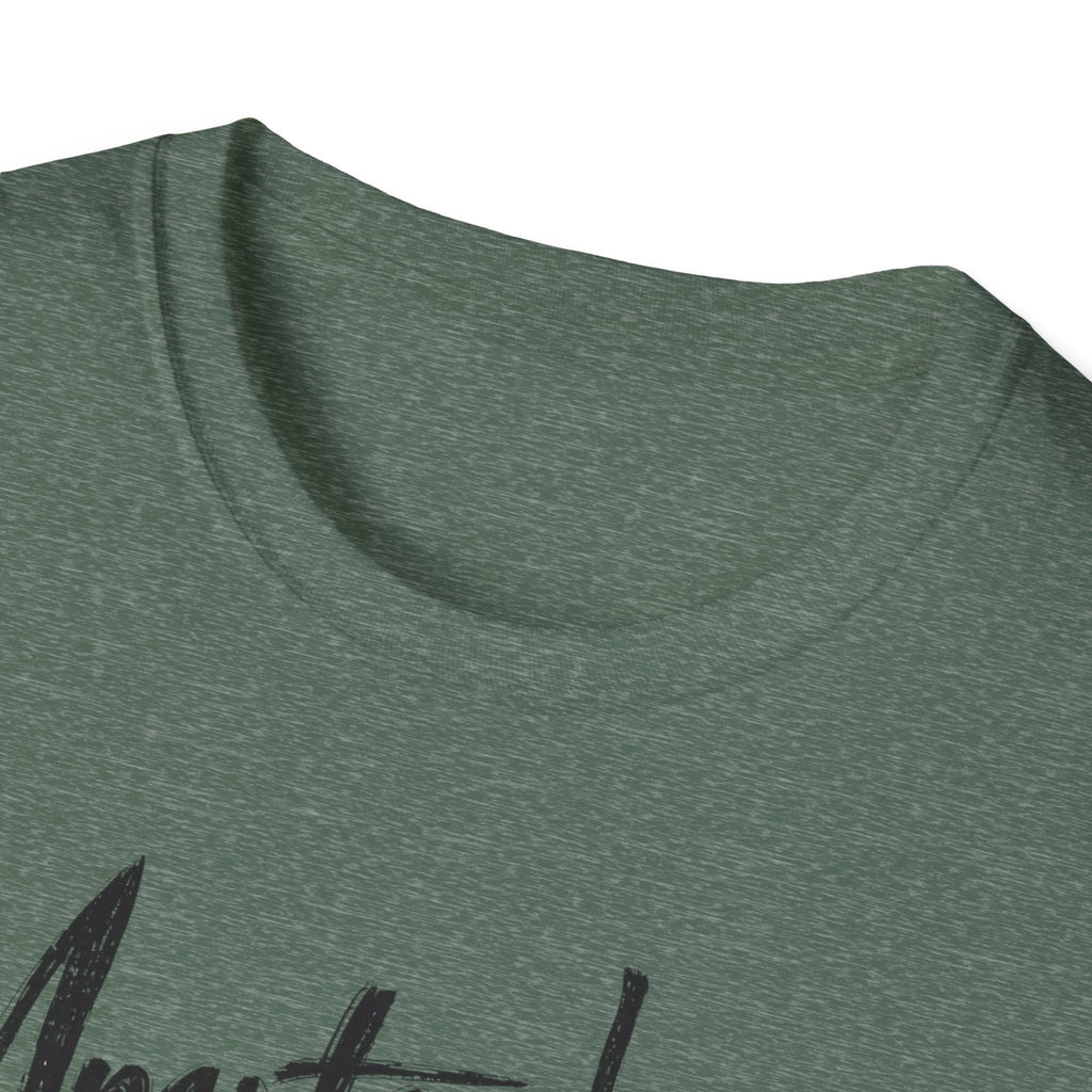 Amsterdam Art Museum T-Shirt — "Amsterdam" Script Graphic with "art museum — it’s a real draw"