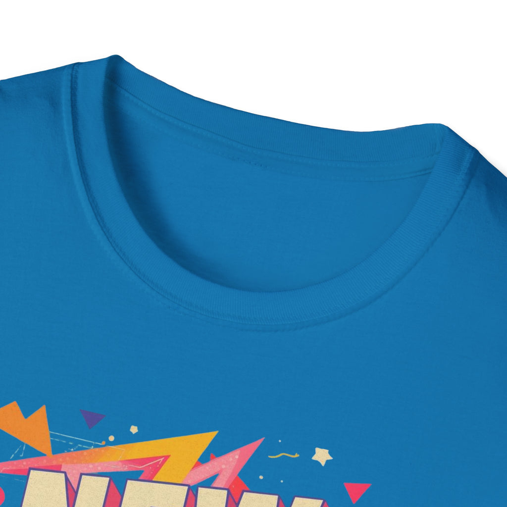New York Retro Pop Art T-Shirt | Colorful City Typography