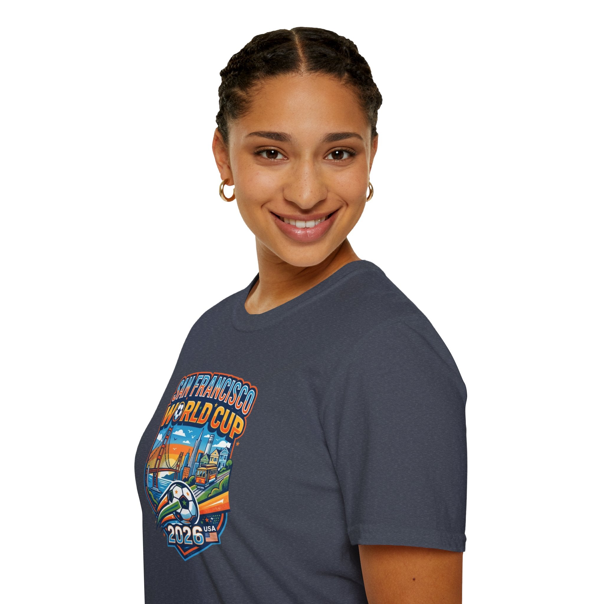 San Francisco World Cup 2026 T-Shirt — Vintage City Soccer Crest