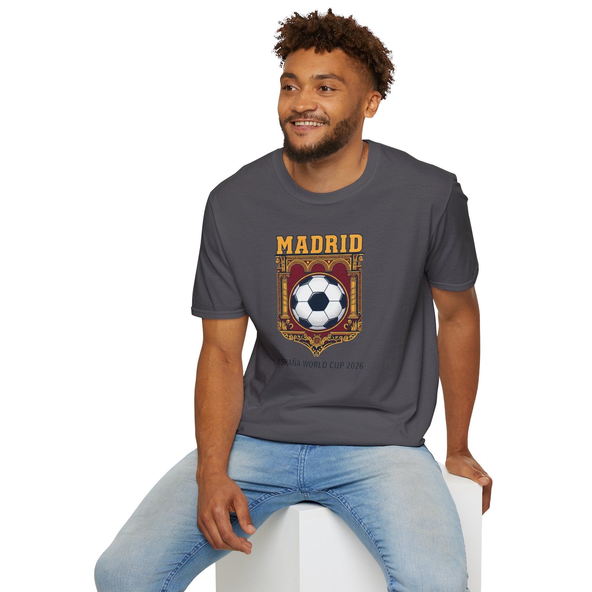 Madrid World Cup Soccer T-Shirt — España World Cup 2026 Graphic Tee