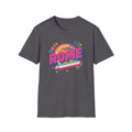 Rome Retro Graphic T-Shirt — Colorful Travel Tee