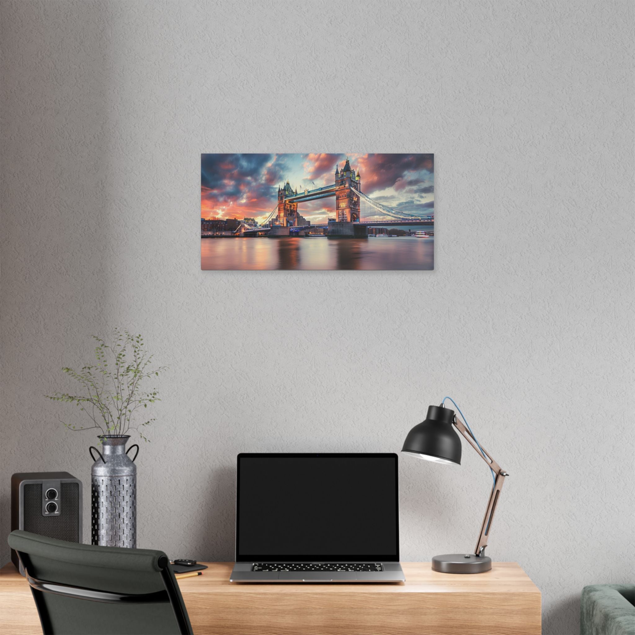 Tower Bridge Sunset Canvas