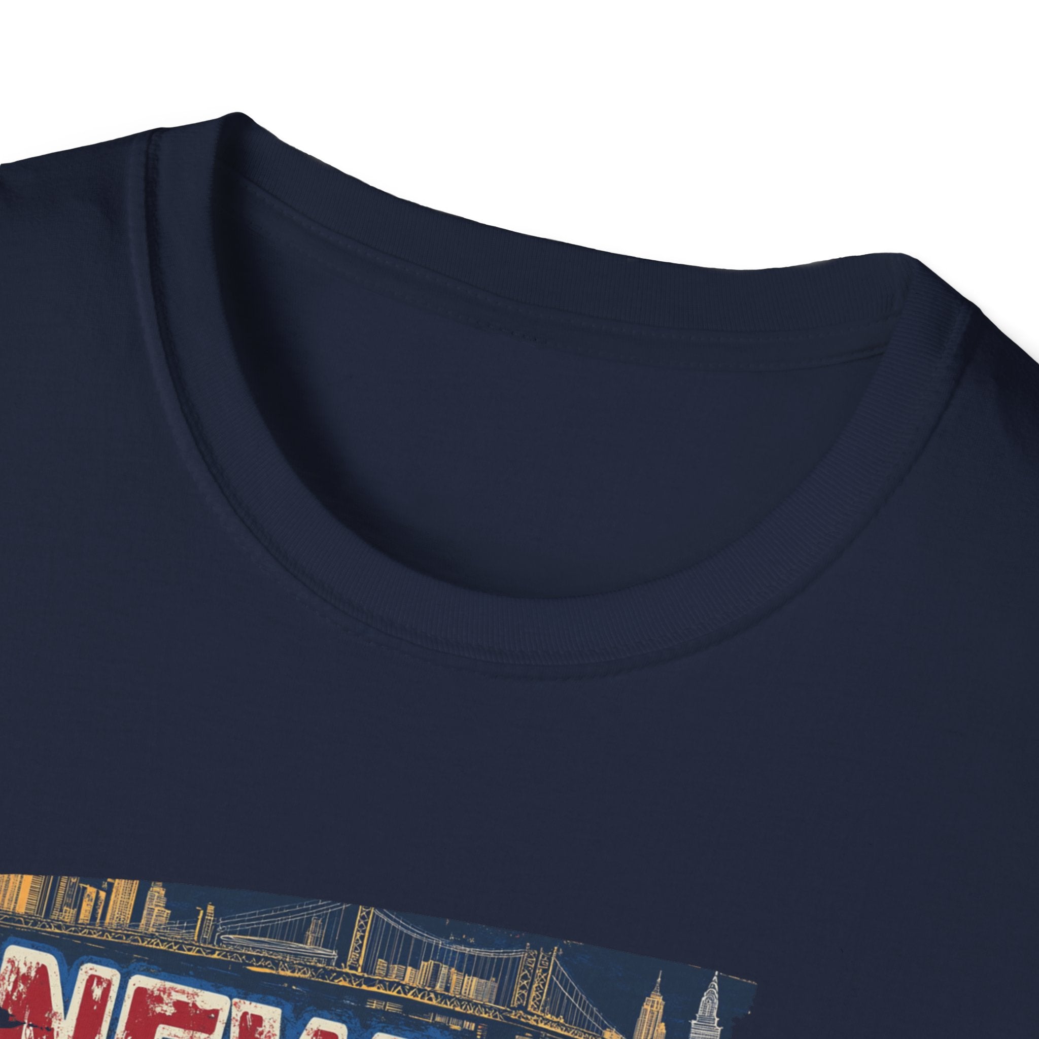 New York Taxi Skyline T-Shirt | NYC vintage cab illustration