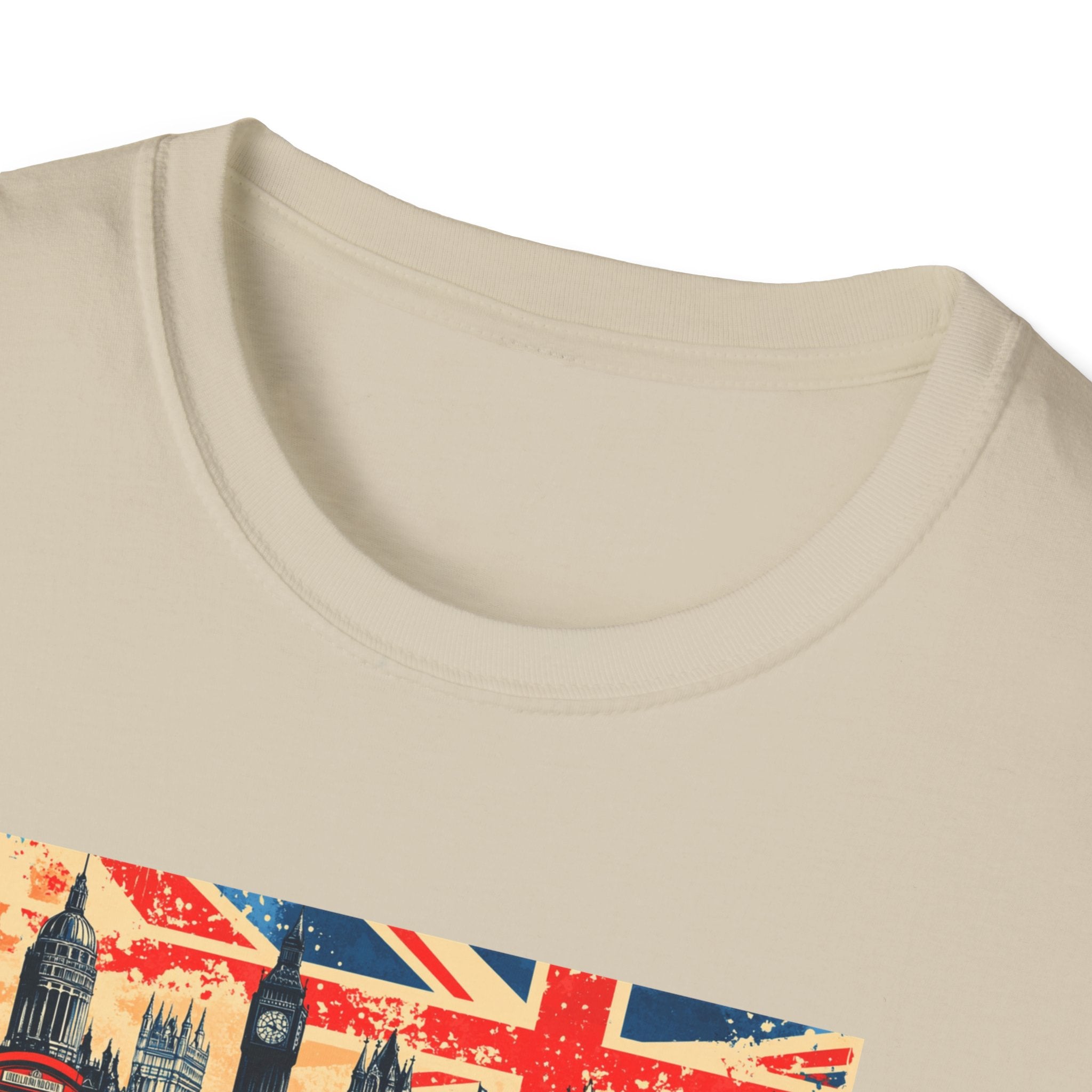 London Skyline Graphic T-Shirt | Union Jack, Tower Bridge, Red Phone Booth