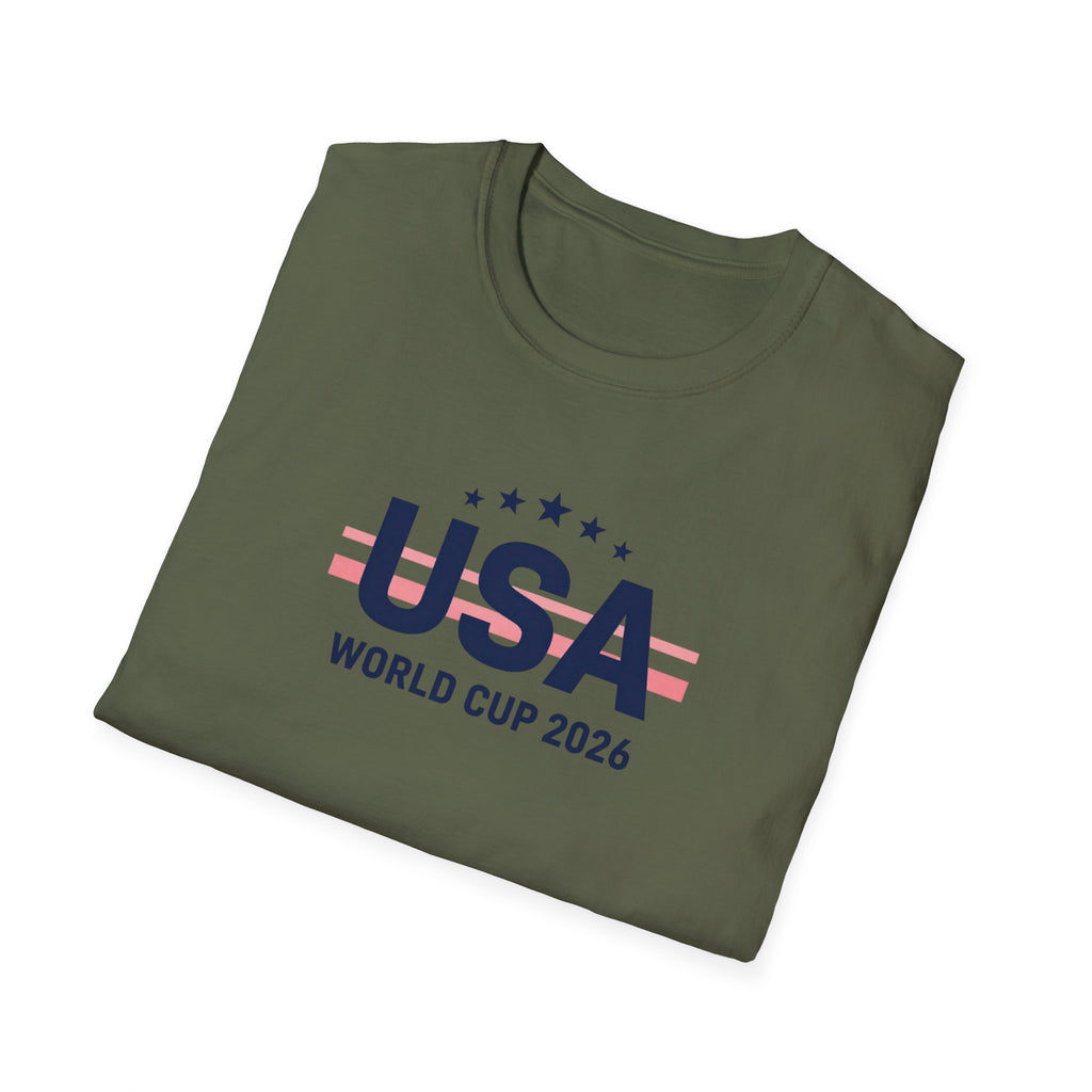 USA World Cup 2026 T‑Shirt — Patriotic Soccer Fan Tee
