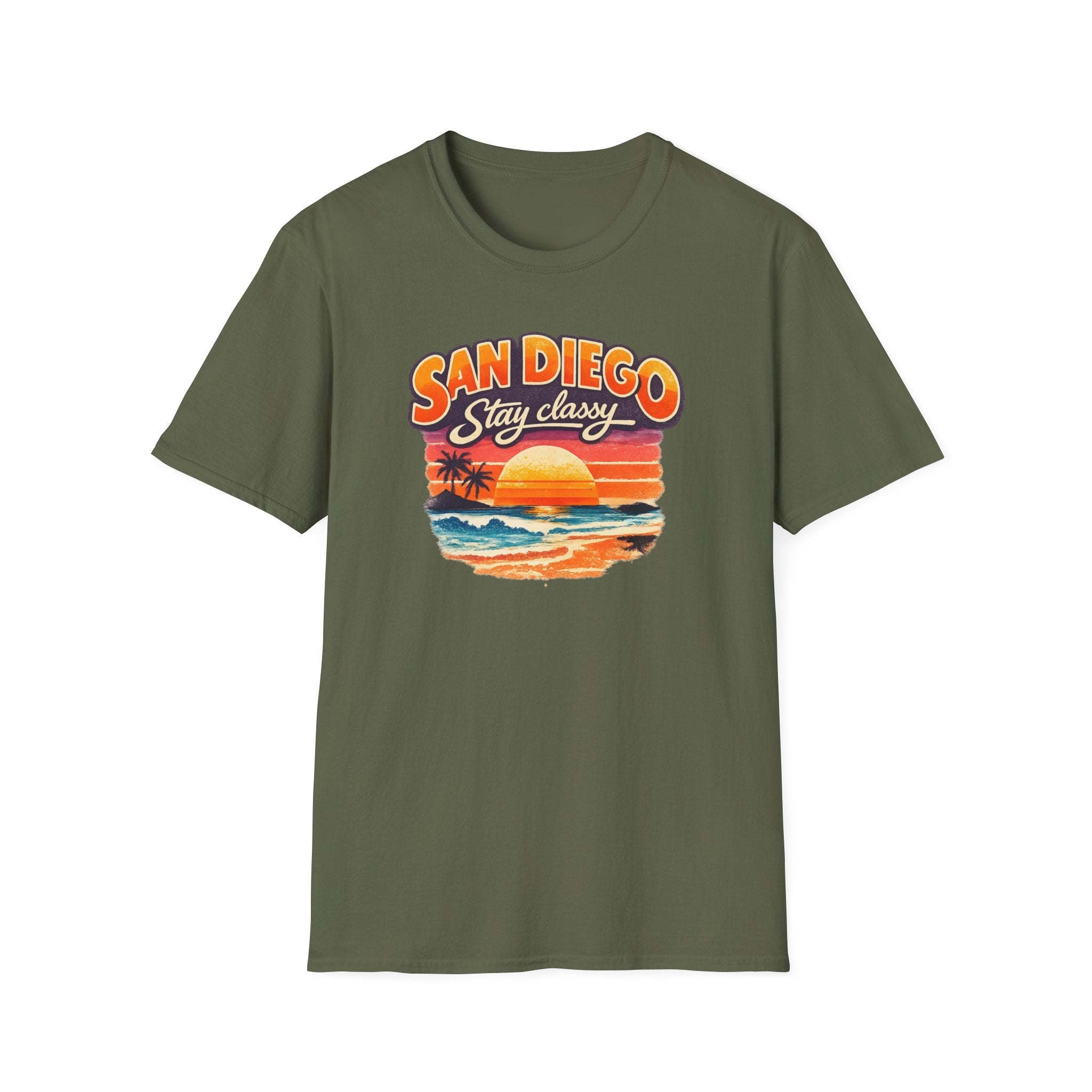 San Diego Stay Classy Sunset T-Shirt