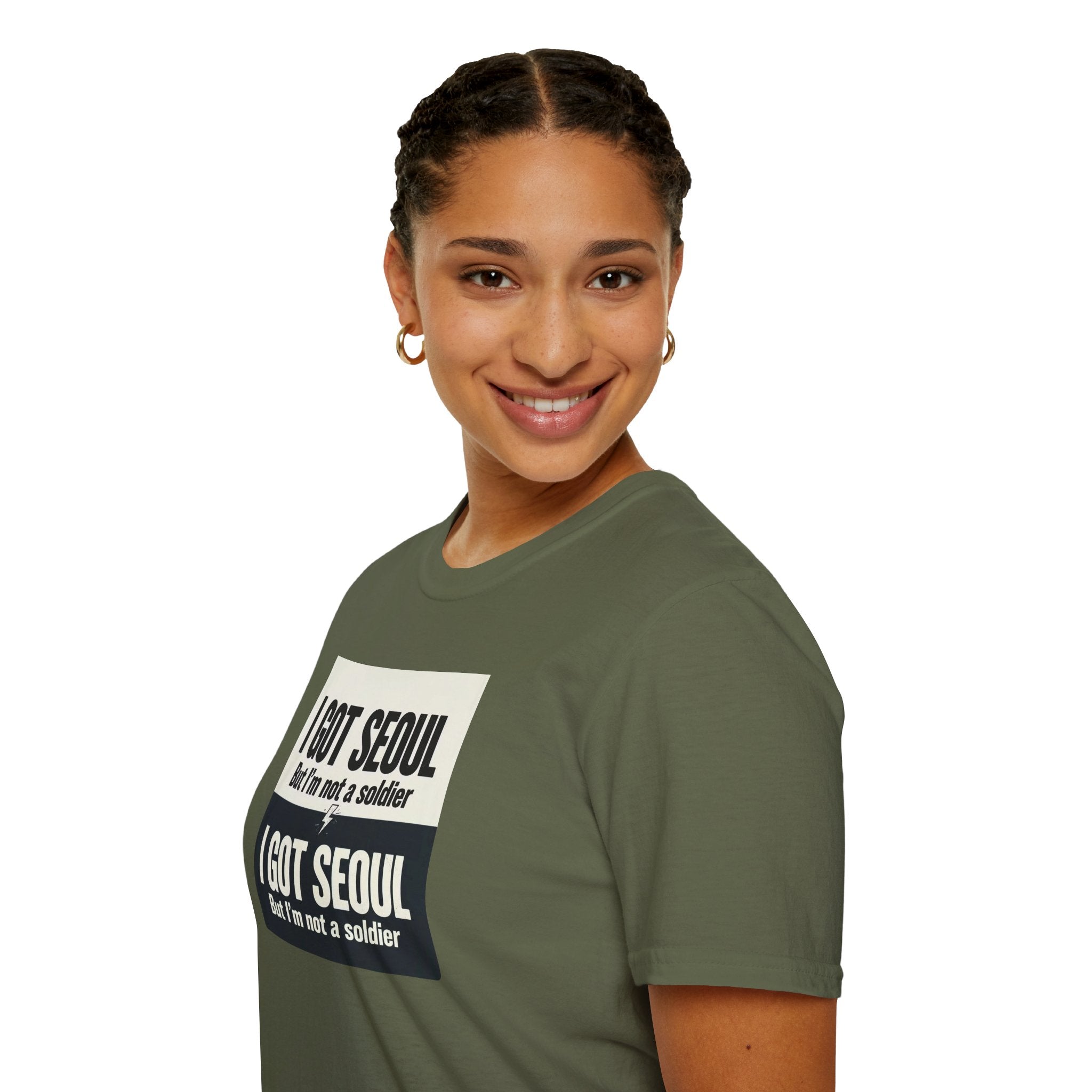 I Got Seoul But I'm Not a Soldier T-Shirt – Seoul Travel Souvenir Tee