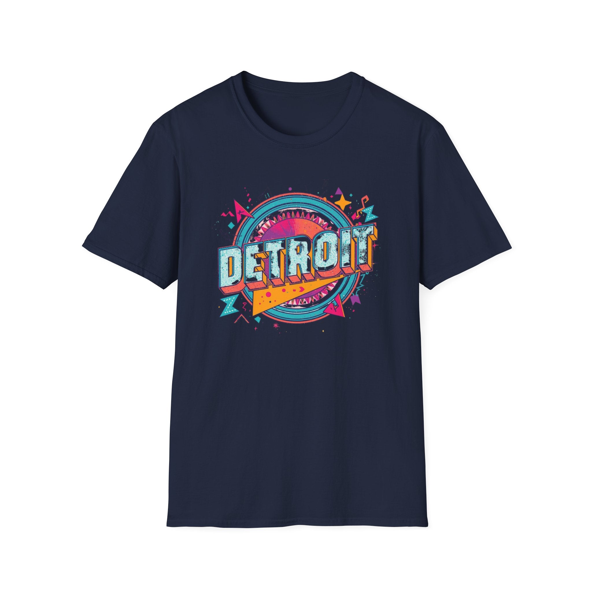 Detroit Retro Badge T-Shirt