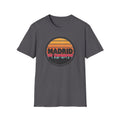 Madrid Skyline T-Shirt — Vintage Sunset Cityscape Tee