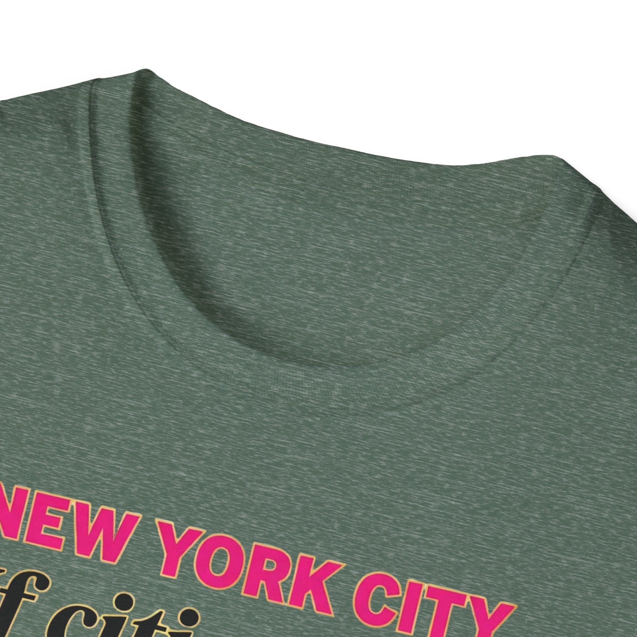 T-Shirt — "New York City: If cities could talk, mine would sass" Lipstick & Kiss Graphic