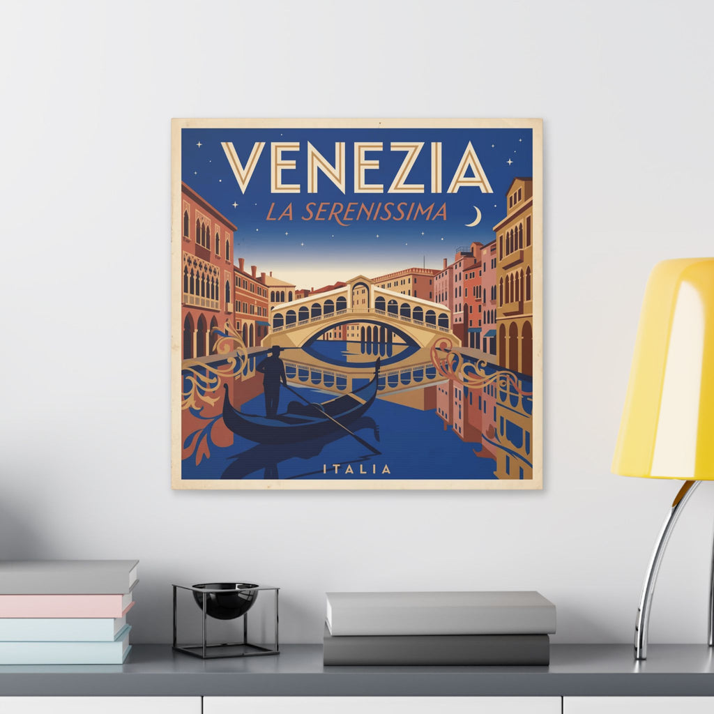 Venezia La Serenissima Stretched Canvas Art