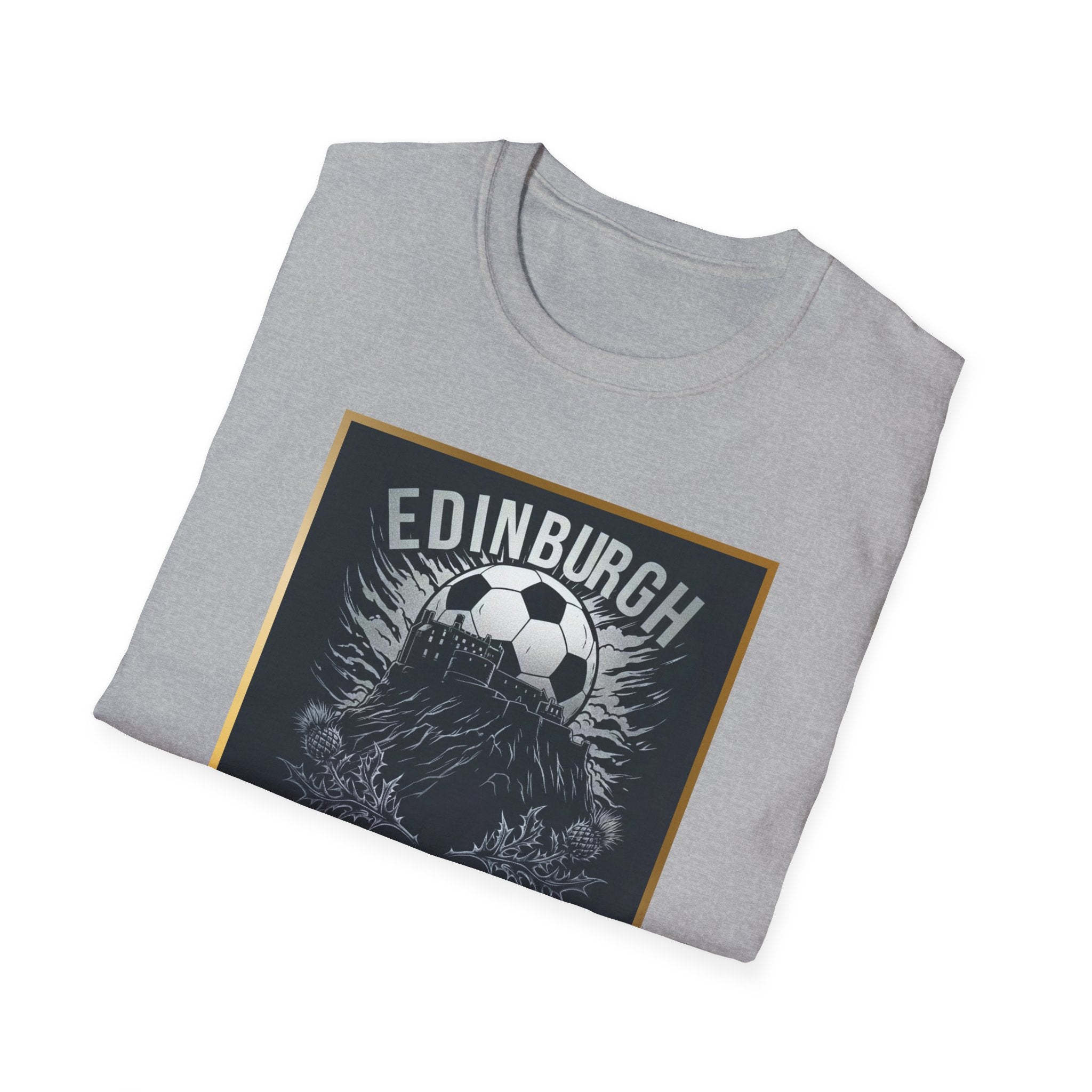 Edinburgh Soccer T-Shirt – Scotland World Cup 2026 Football Tee