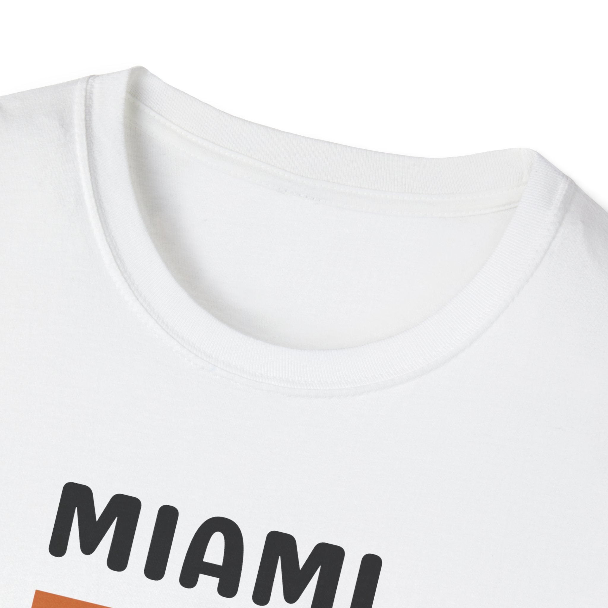 Miami Retro Stripes T-Shirt | Vintage Sunset Bars Tee
