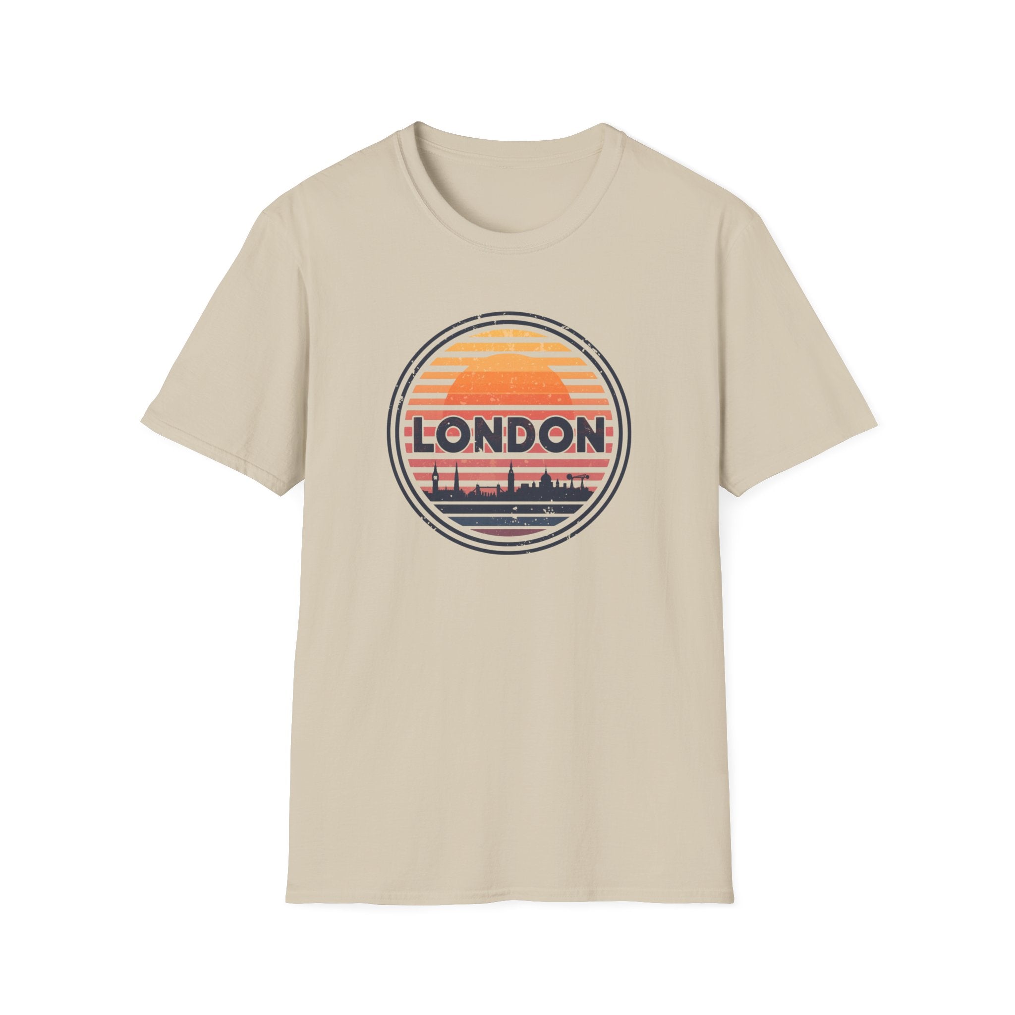 London Sunset Graphic T-Shirt — Retro Skyline Tee