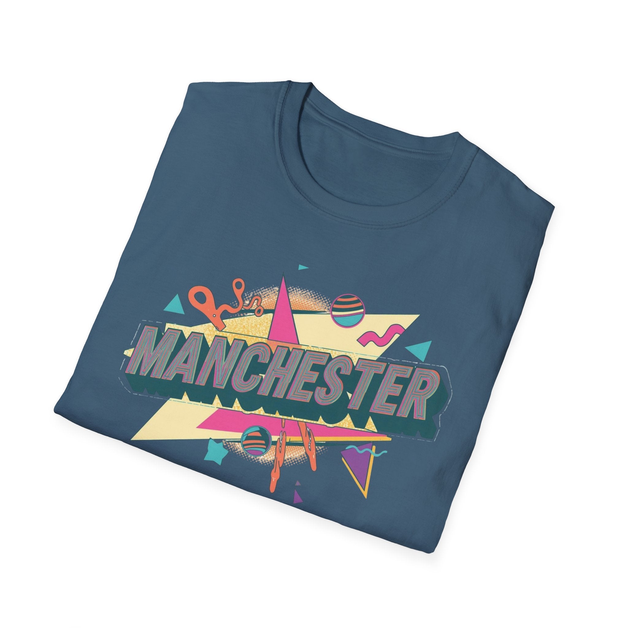 Manchester Retro Graphic T-Shirt