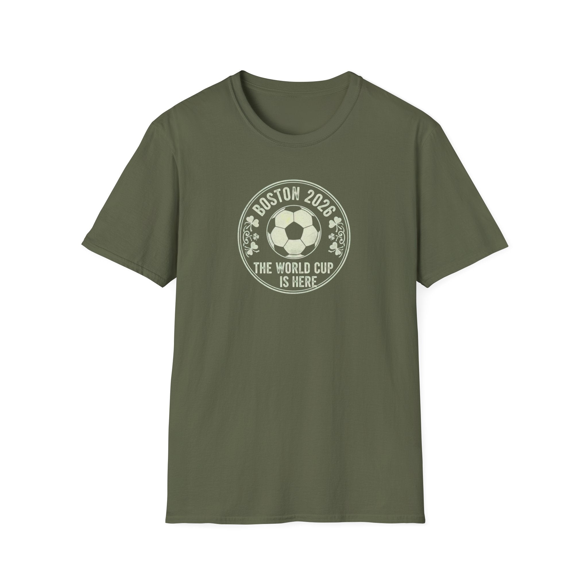 Boston 2026 World Cup Soccer T-Shirt — The World Cup Is Here