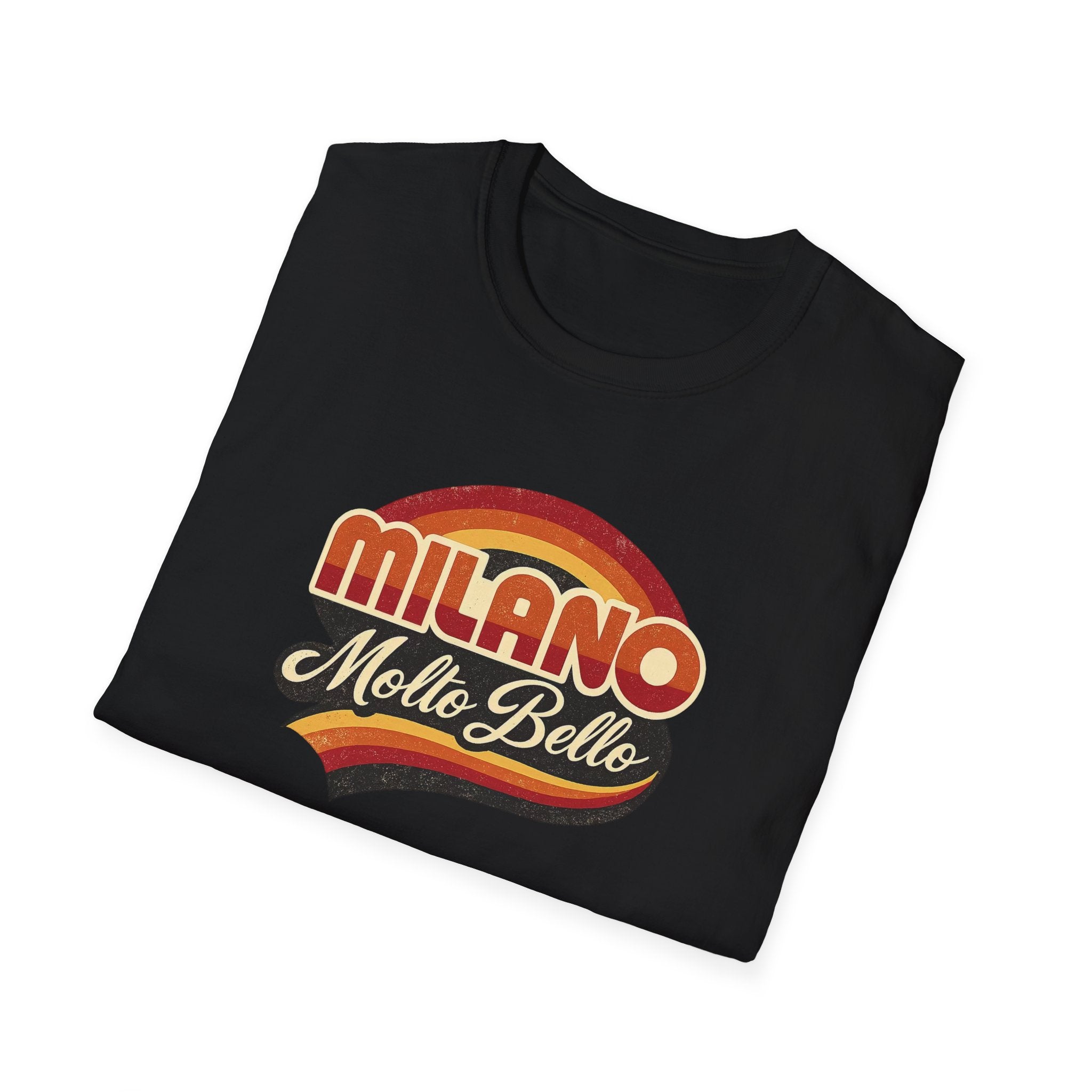 Milano Molto Bello Retro T-Shirt — Vintage Italian Graphic Tee