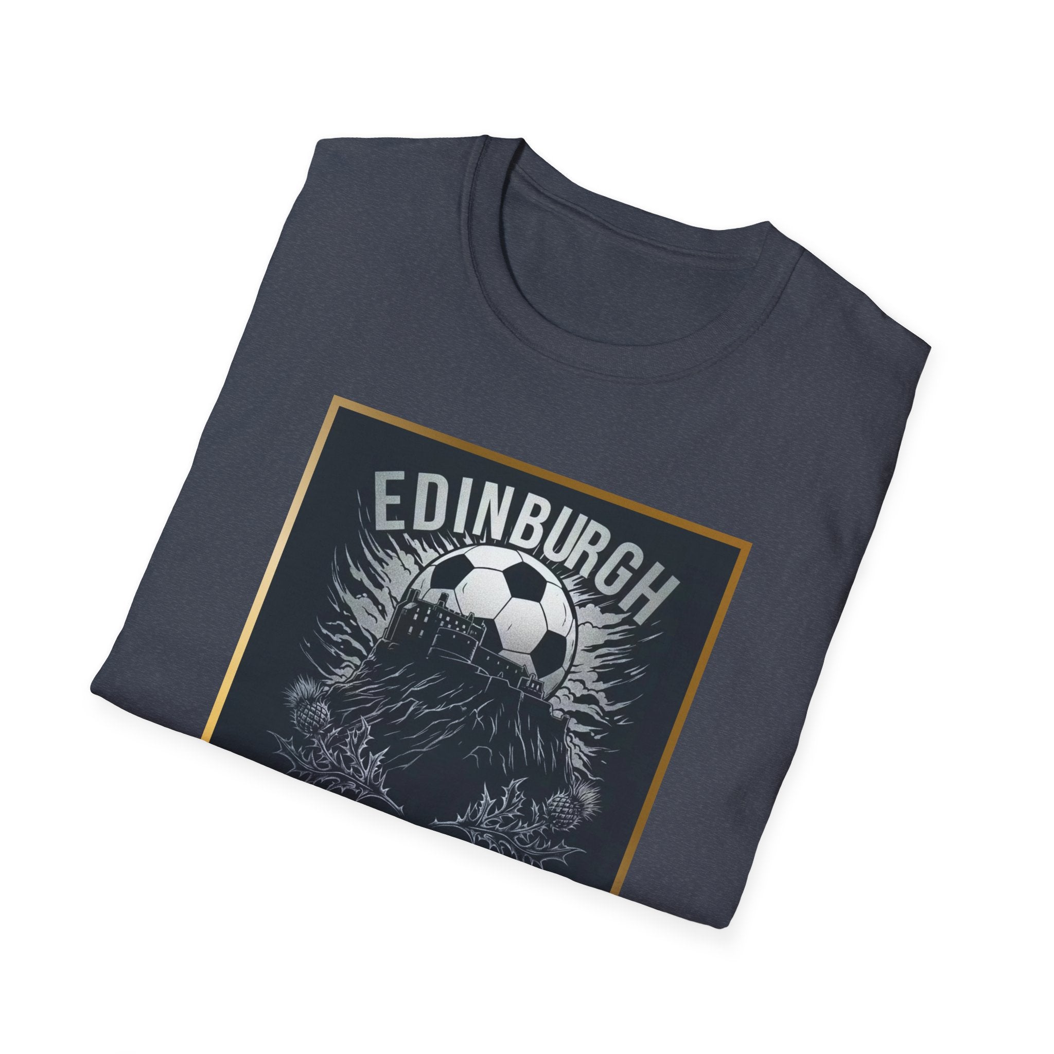 Edinburgh Soccer T-Shirt – Scotland World Cup 2026 Football Tee