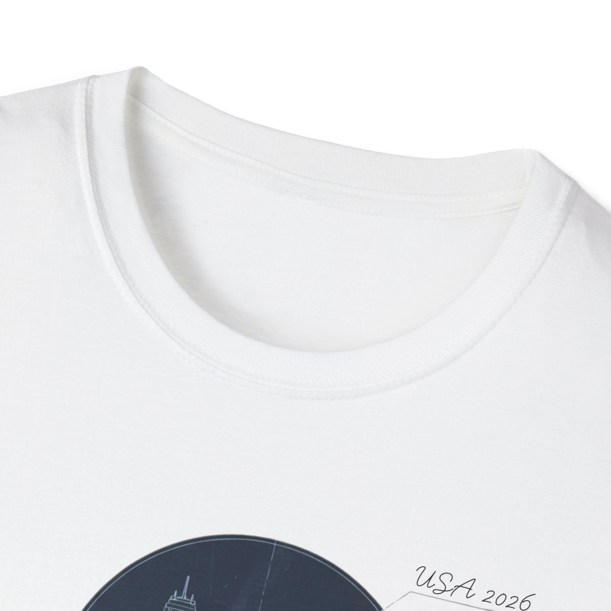 Soccer Globe T-Shirt — Vintage Stadium Soccer Ball Graphic Tee