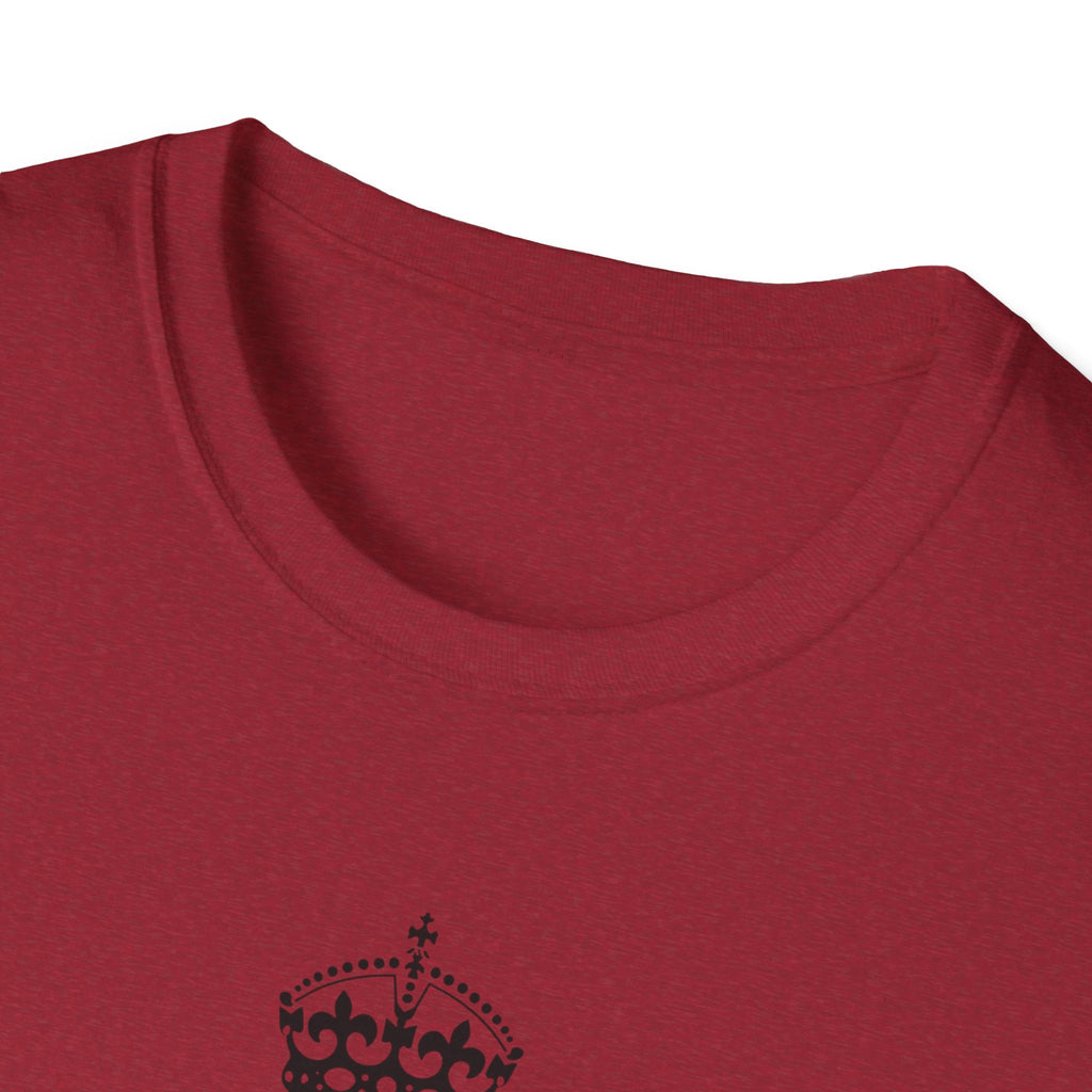 Keep Calm and Carry On T-Shirt | Classic Crown Typography