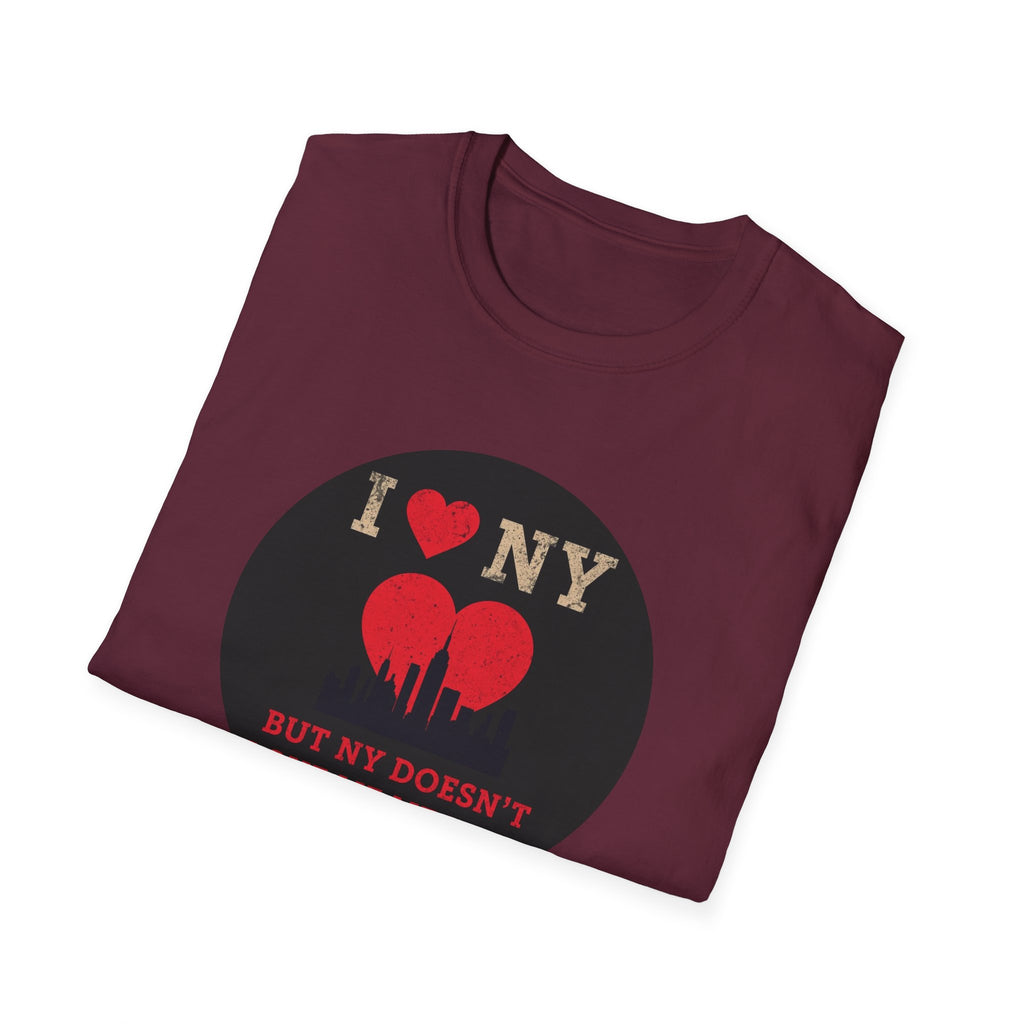 I  NY Heartbreak graphic T-Shirt | New York city love design