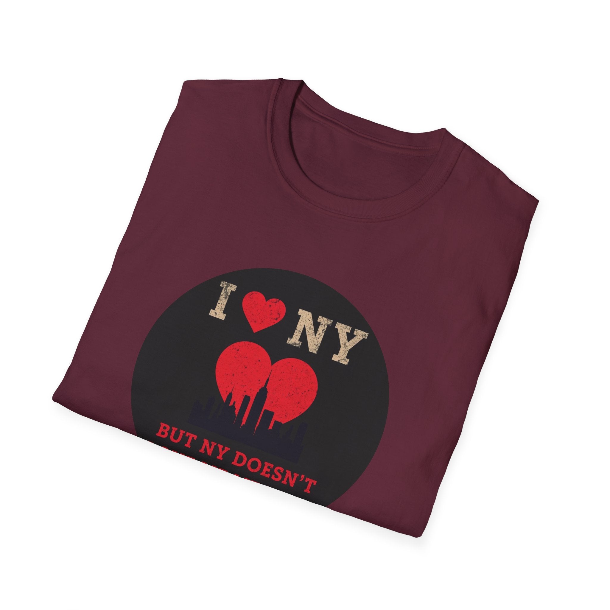 I  NY Heartbreak graphic T-Shirt | New York city love design