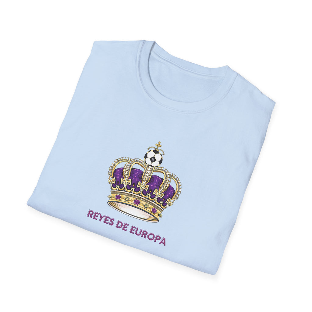 Reyes De Europa Crown T-Shirt | Purple Gold Royal Crest