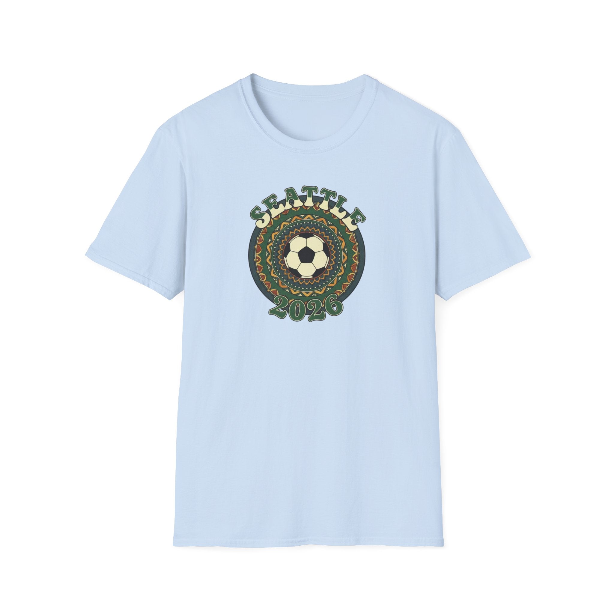 Seattle Soccer Mandala T-Shirt