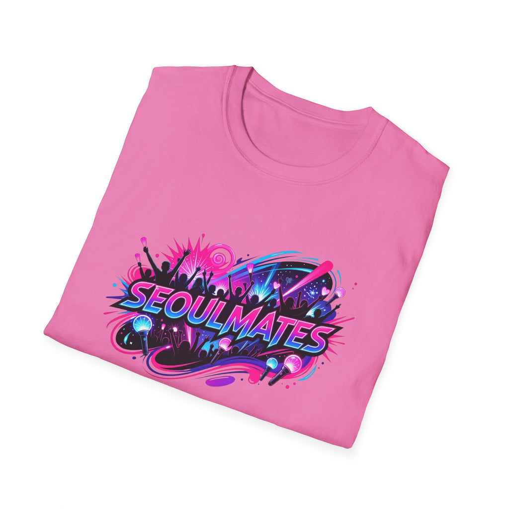 Seoulmates Graphic T-Shirt — Neon K-Pop City Vibe Tee