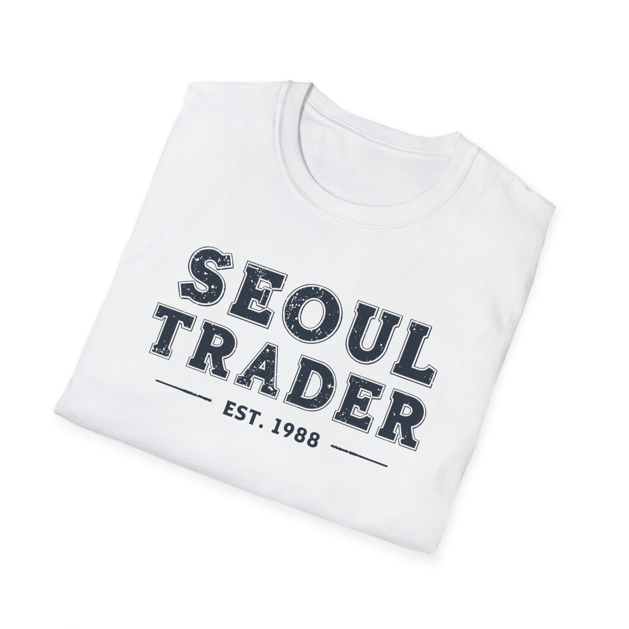 Seoul Trader T-Shirt – Vintage Collegiate 'EST. 1988' Seoul Graphic Tee