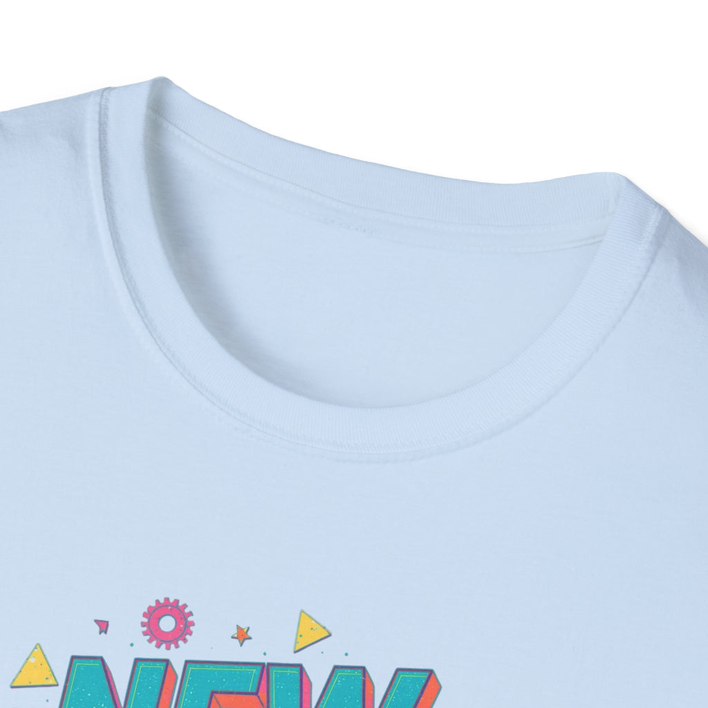 New York colorful typography T-Shirt | city souvenir, retro pop design
