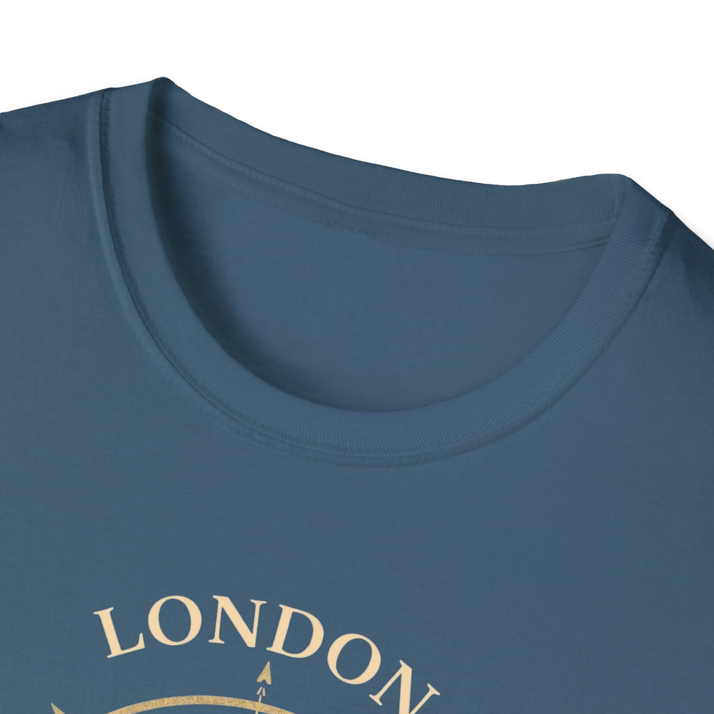 London Compass T-Shirt — "I’m Not Lost, I’m Simply Urban Exploring"
