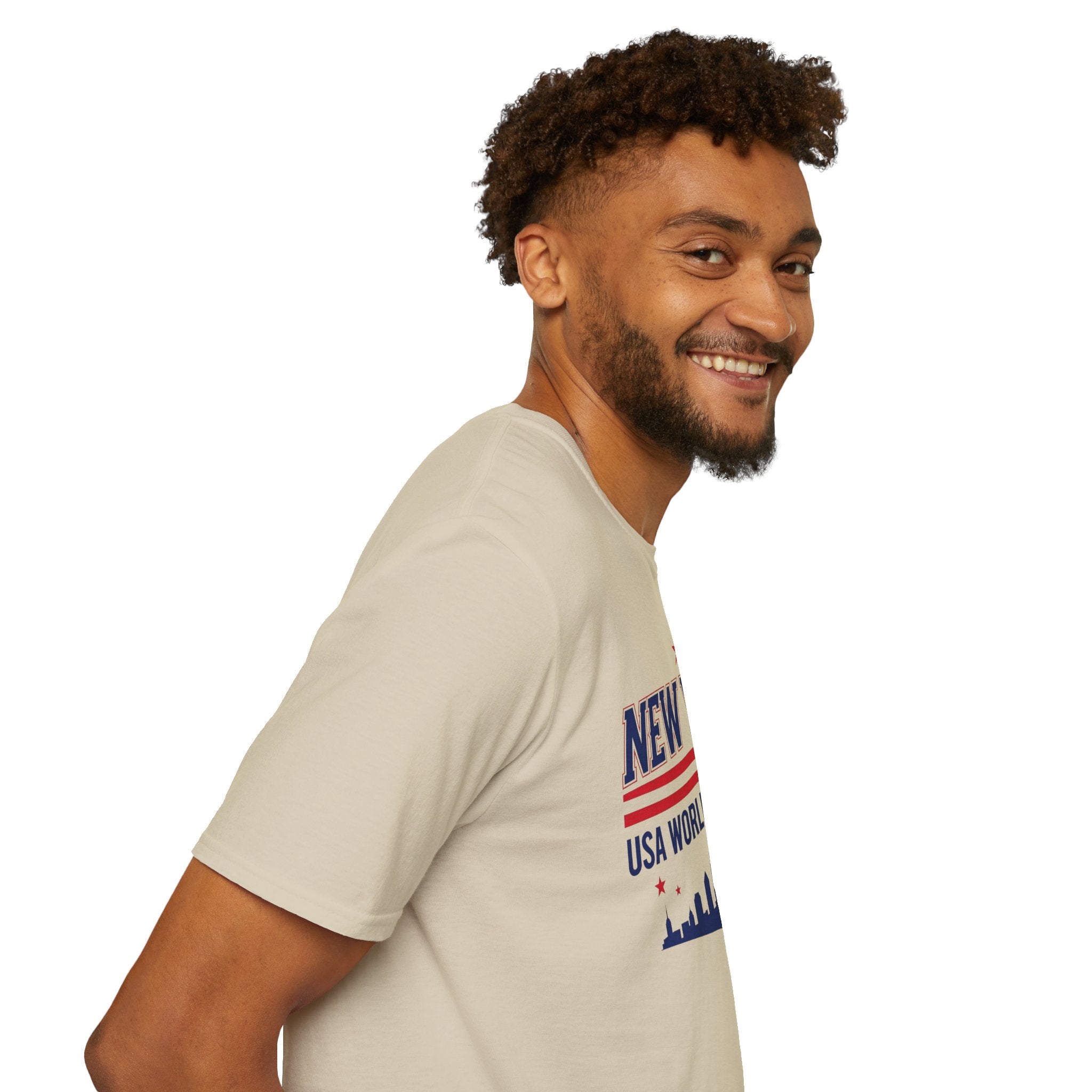 New York USA World Cup 2026 T-Shirt — Skyline Soccer Fan Tee