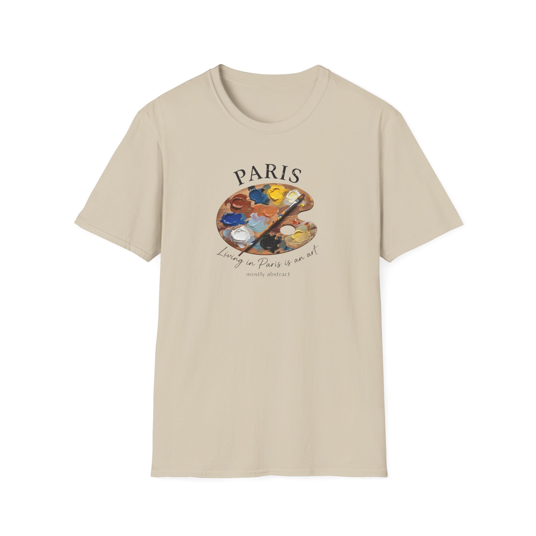 Paris Artist Palette T-Shirt — "Every one of these is a new idea" Artistic Tee