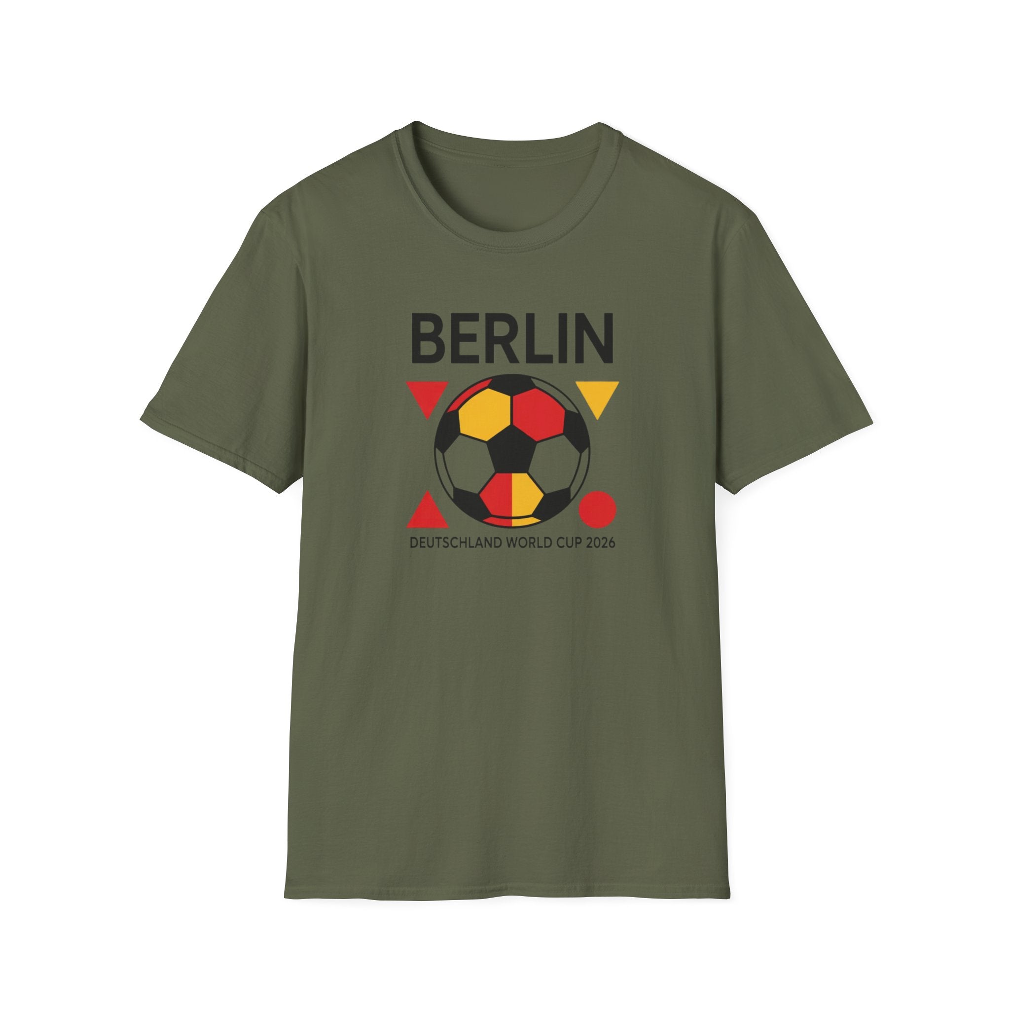 Berlin Soccer T‑Shirt — Deutschland World Cup 2026 Fan Tee