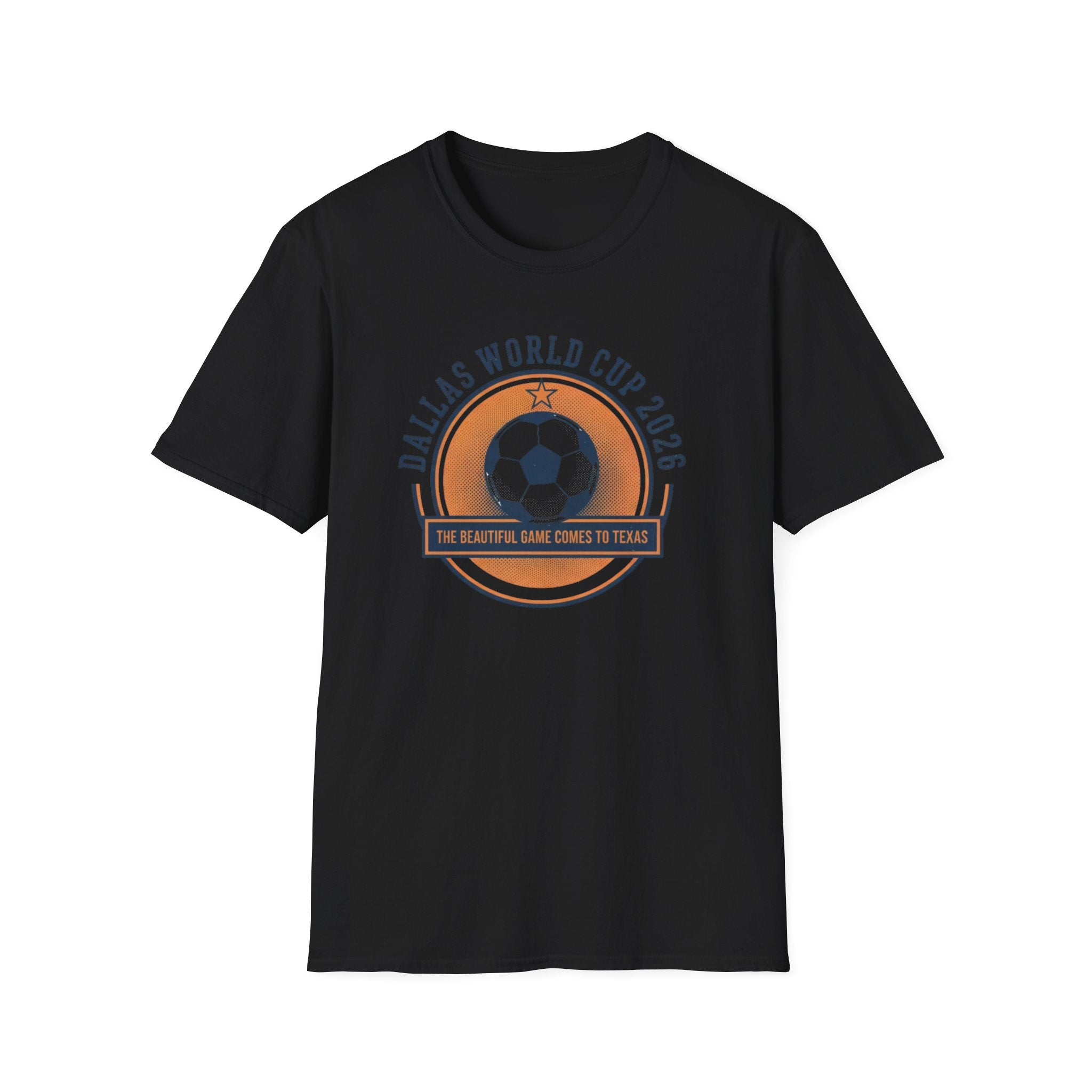 Dallas World Cup 2026 Soccer T-Shirt — "The Beautiful Game Comes to Texas"