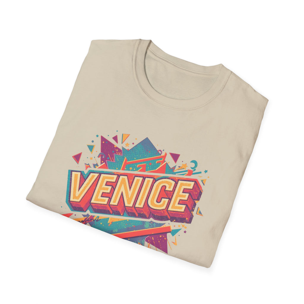 Venice Retro Graphic T-Shirt — Vintage Surf Skate Beach Tee